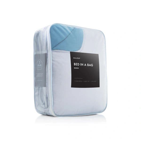 Reversible comforter in the bedding accessories section