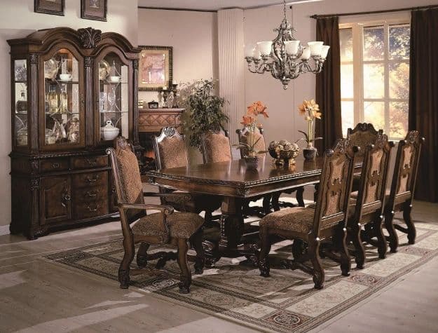 Dining Room in the Jacksonville showroom