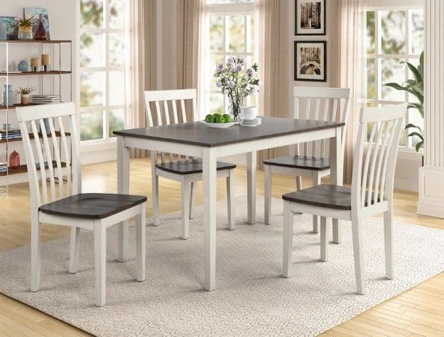 White French-style dining set in Jacksonville, Texas