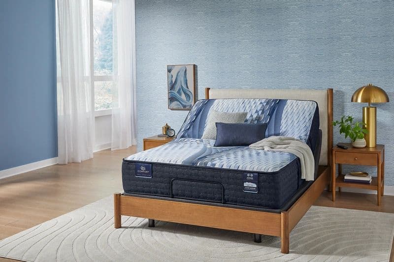 Mattresses in the Jacksonville showroom